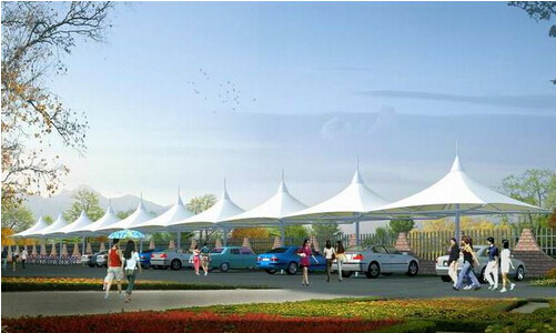 膜結(jié)構(gòu)車(chē)棚防紫外線防光照的特性介紹